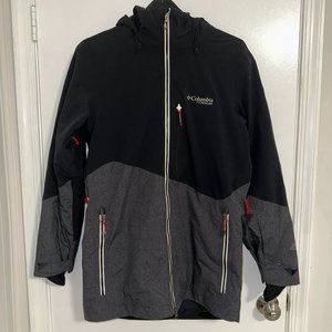 Black and Grey Columbia Titanium Shreddin Insulated Ski/Snow Jacket - Men's M